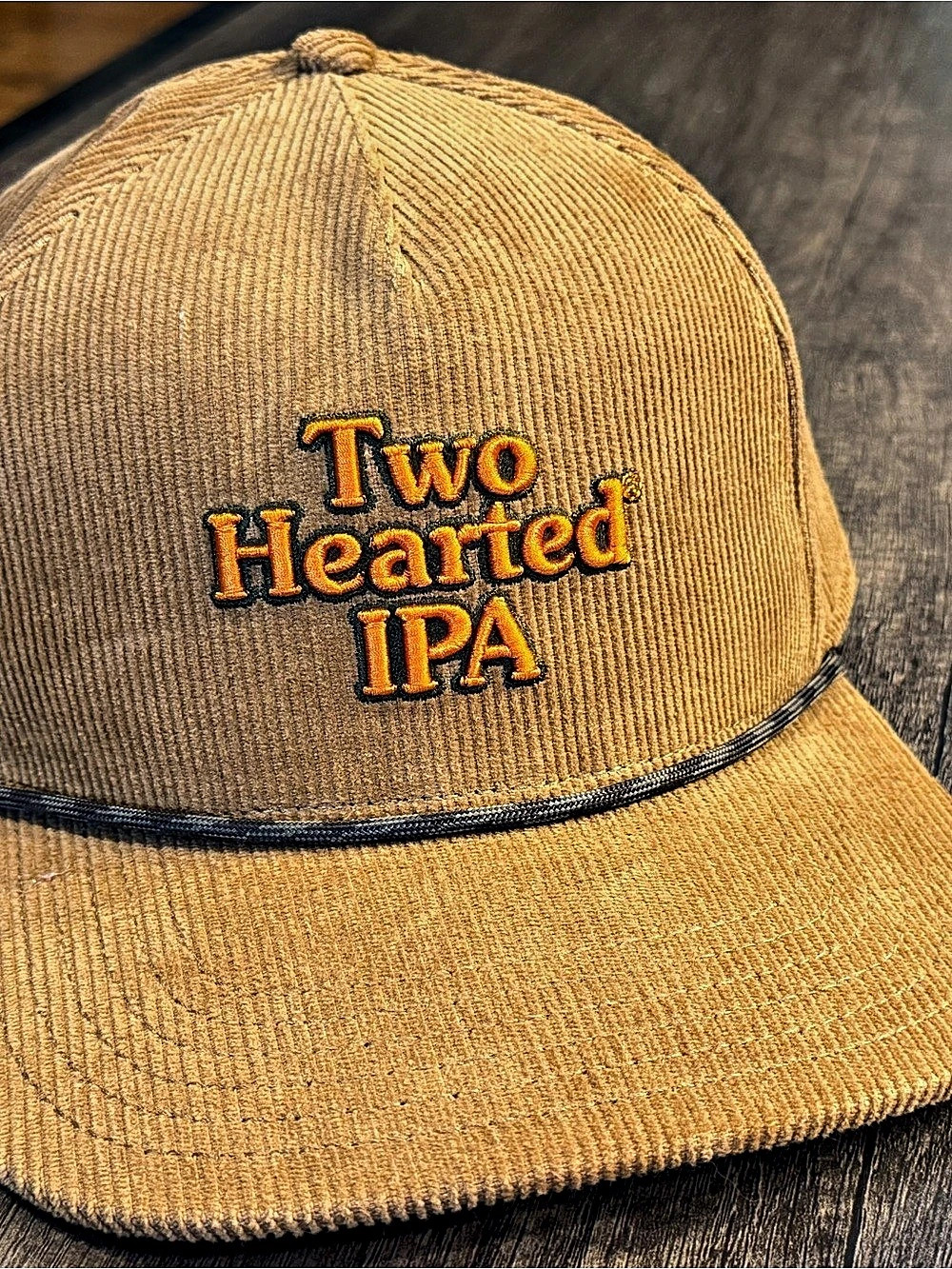 Bell's Brewery Two Hearted IPA Corduroy Brown Snapback Hat